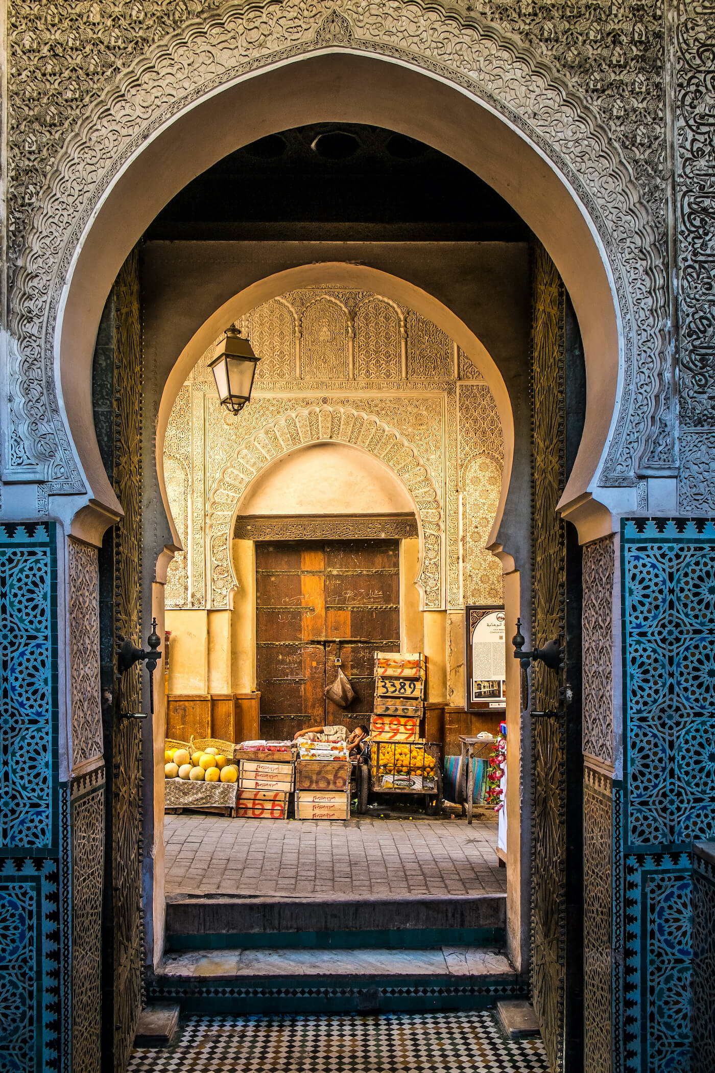 Featured image for “Doorway in Fes”