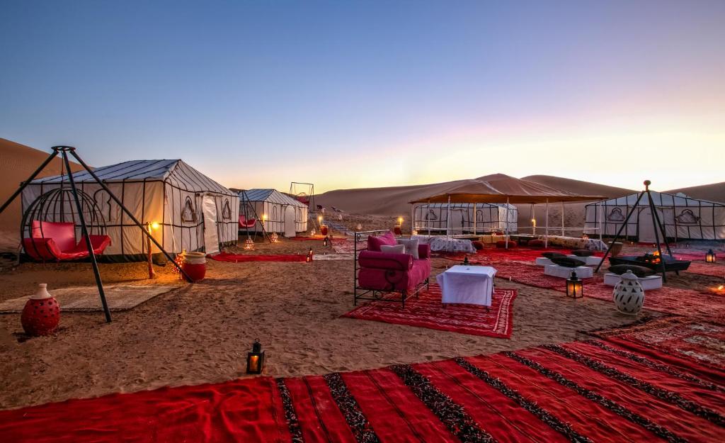 Common Area in the Taragalt Desert Camp