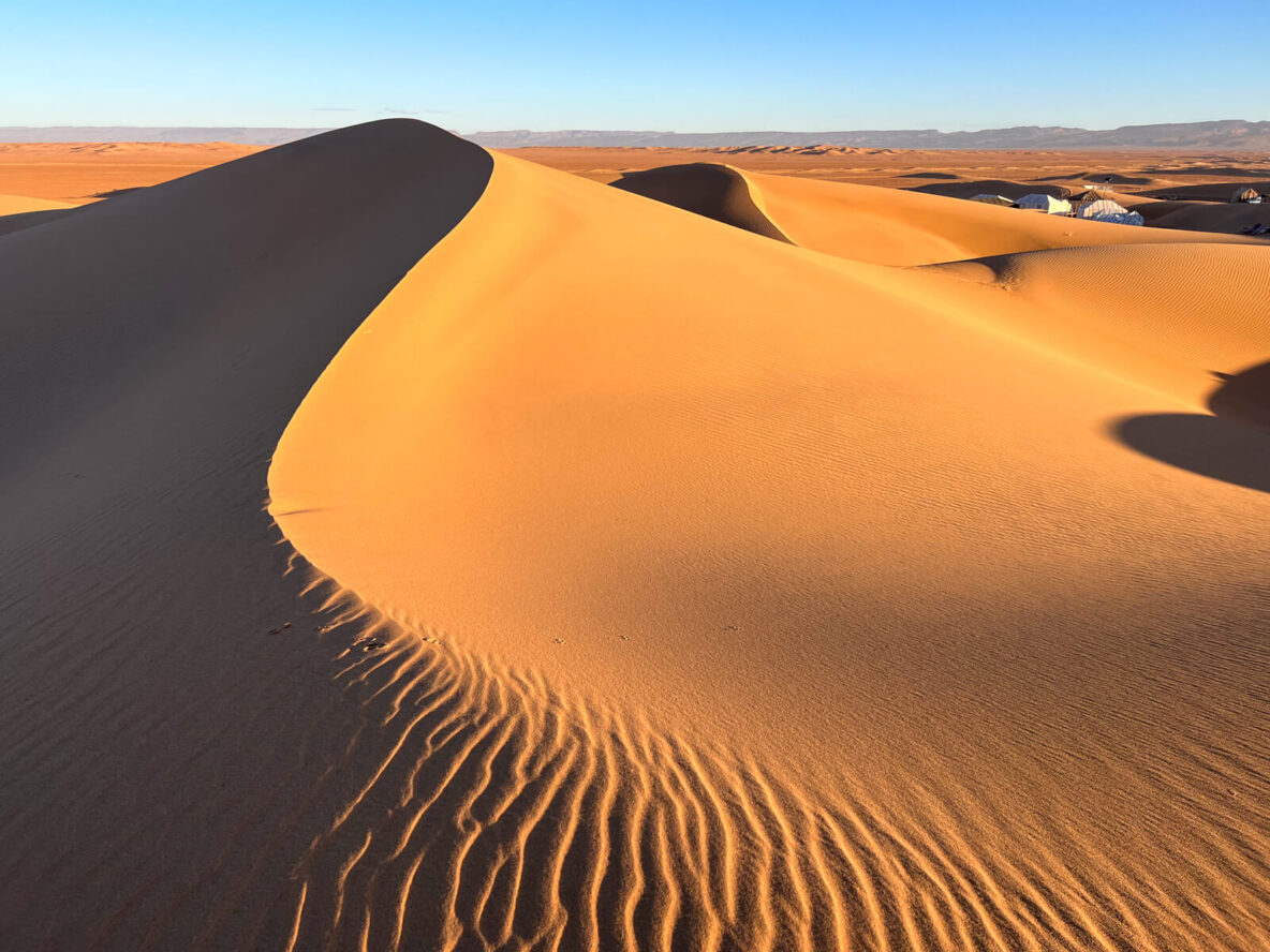 Dunes in Erg Lihoudi