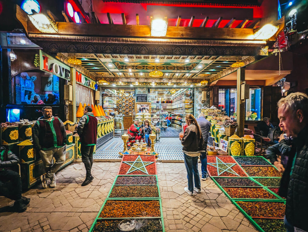 Incense and Spice Shop in Marrakech