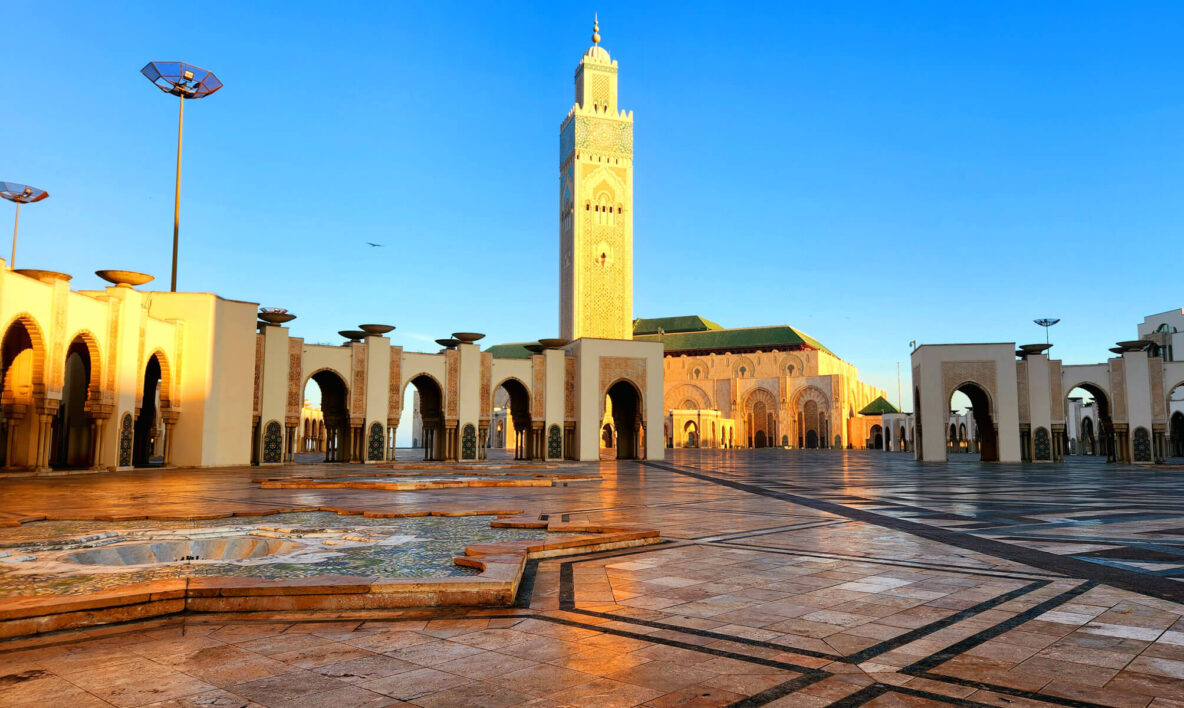 Hassan II Mosque in Casablanca