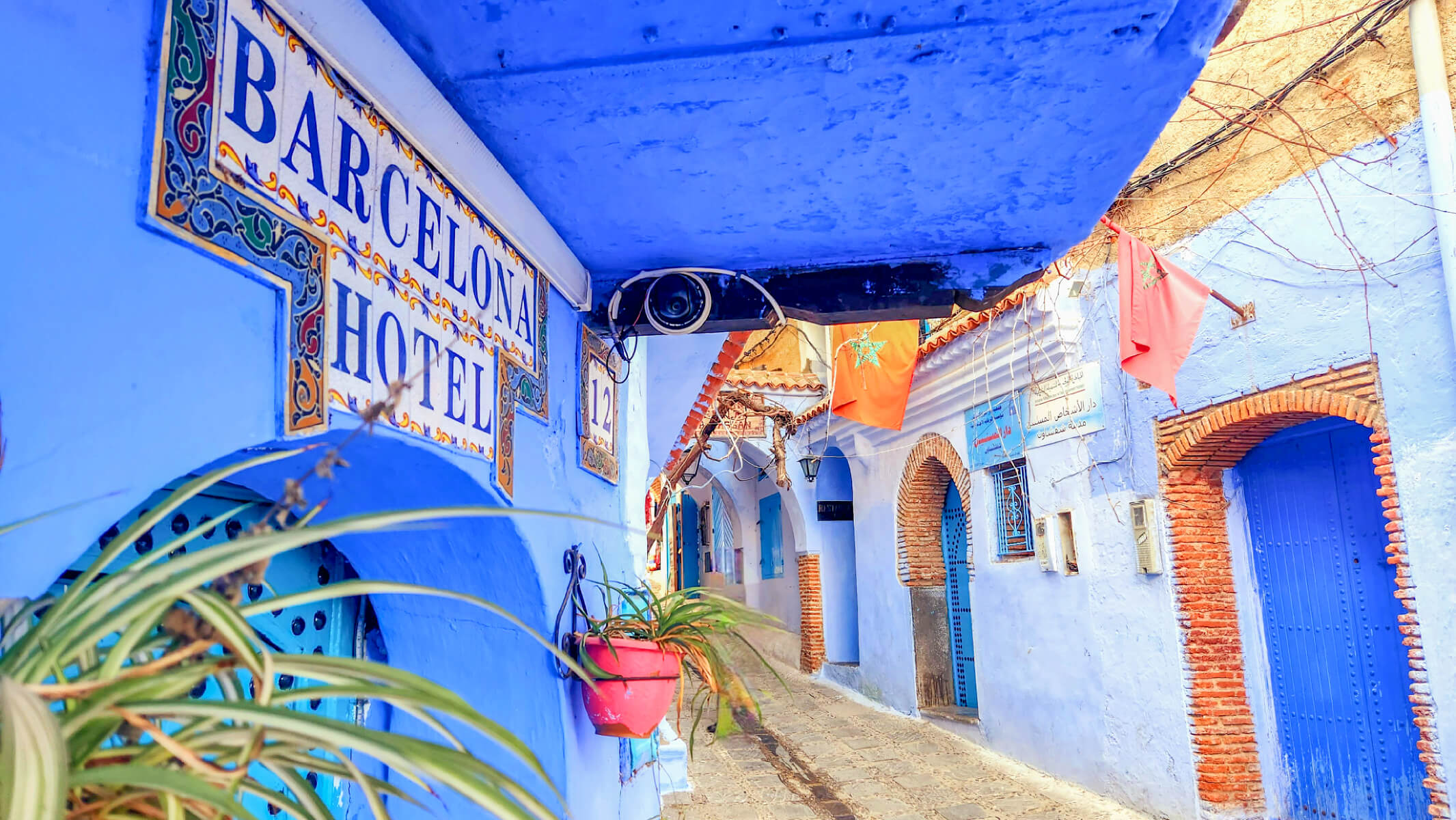 Blue Street in Chefchaouen