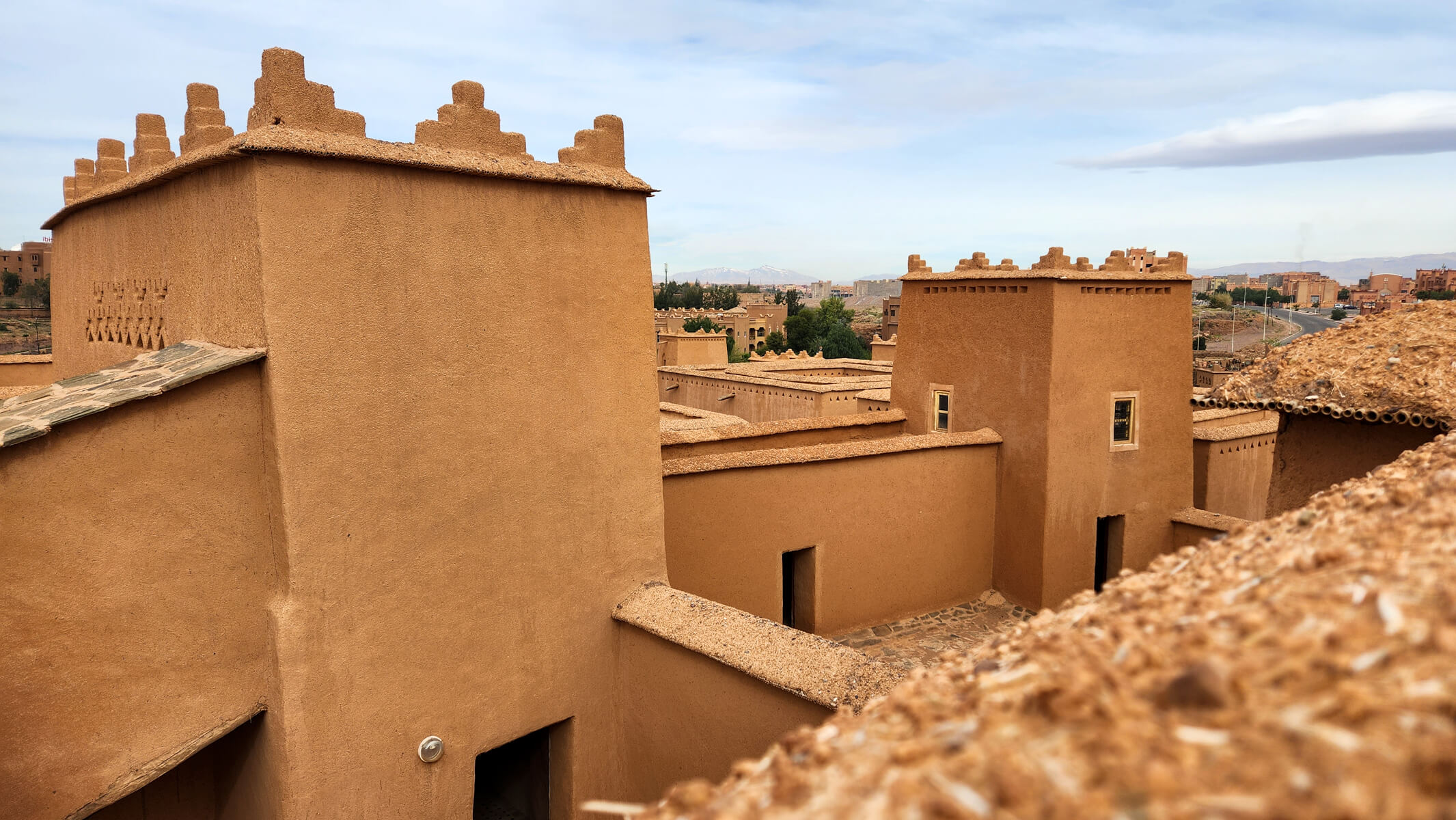 Rooftop of Taourirt Kasbah