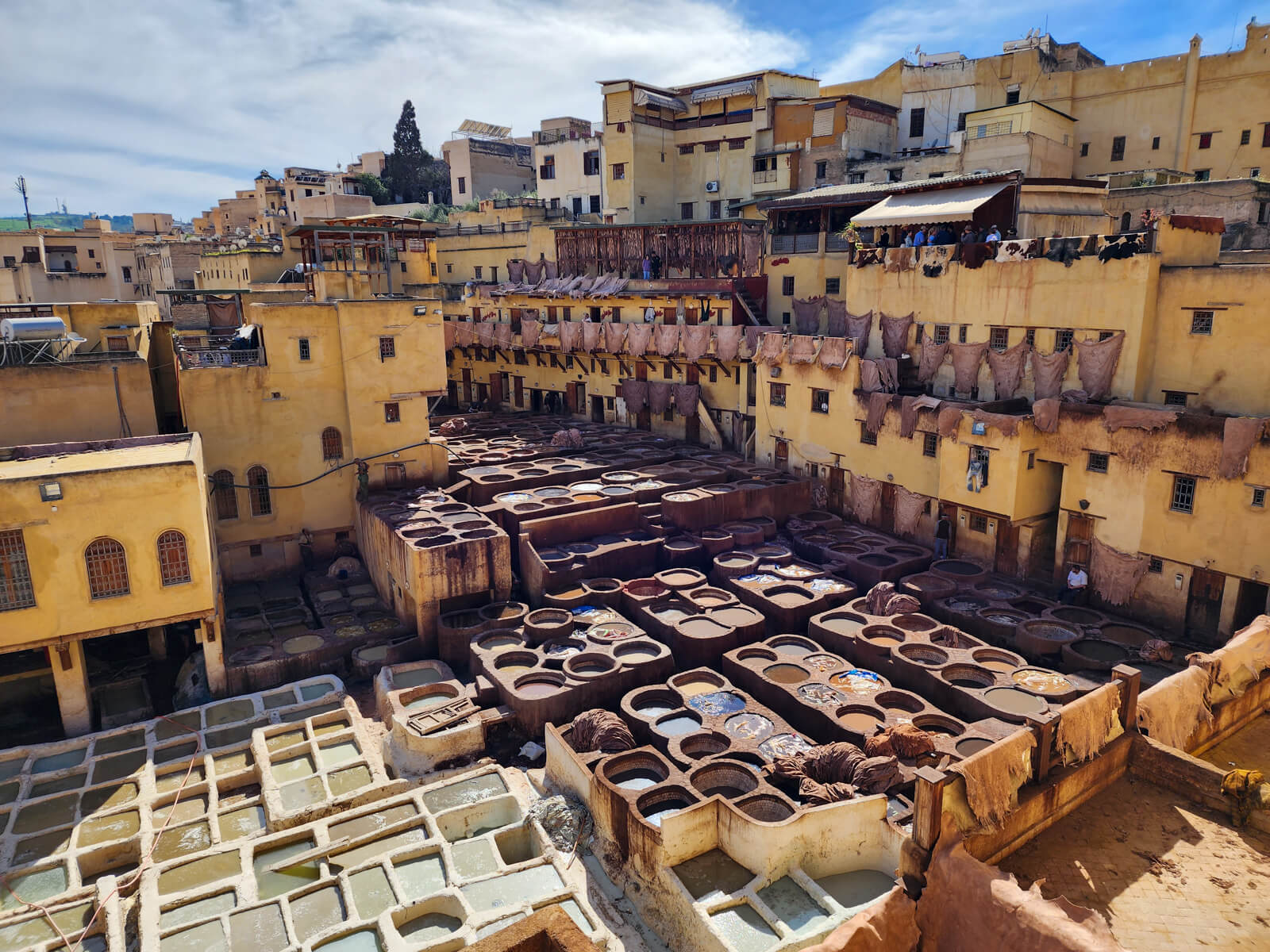 Tanneries in Fes