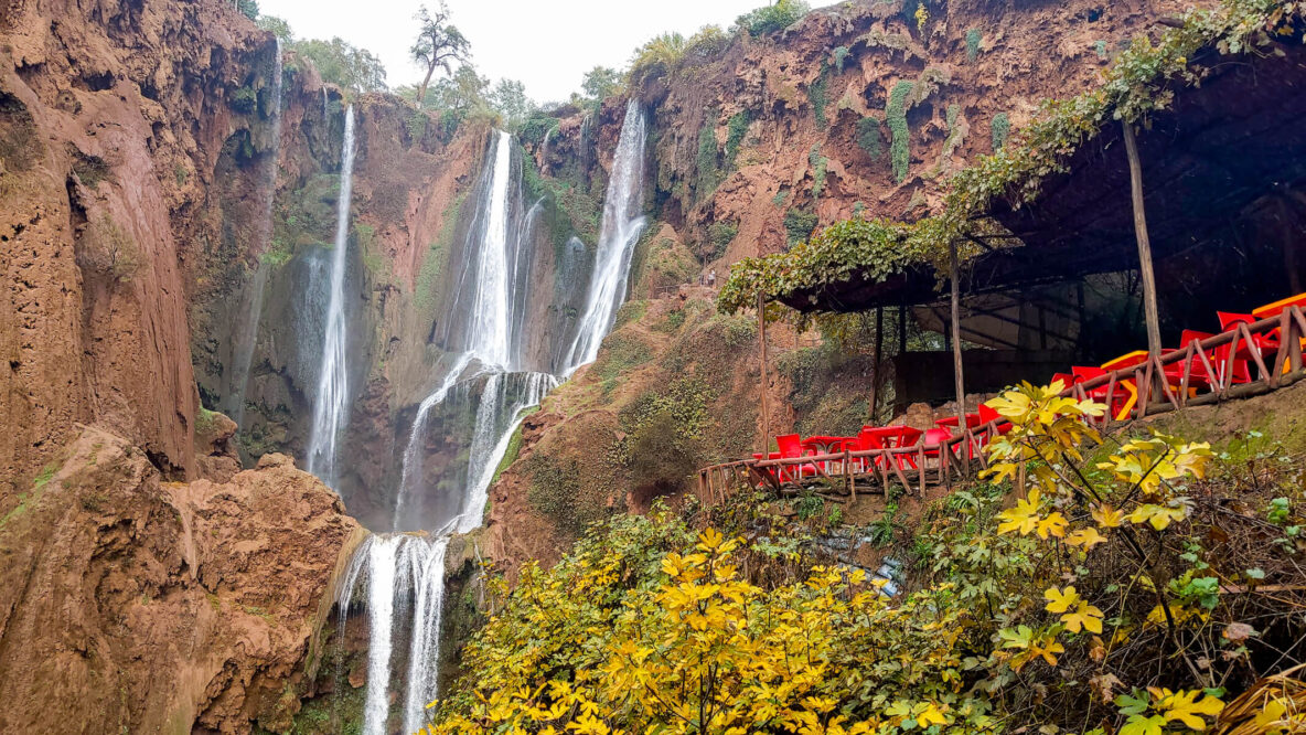 Restaurant Overlooking Ouzoud Waterfalls