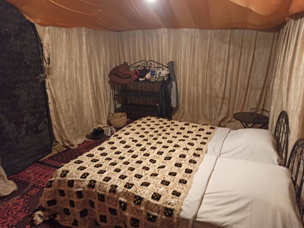 Standard Camp of Zagora - Tent Interior