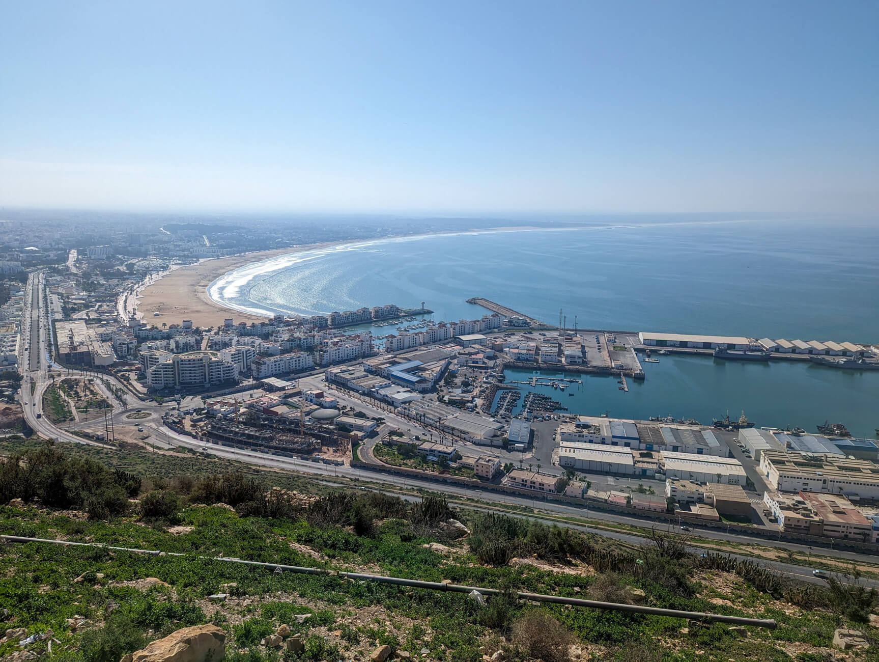 View of Agadir, Morocco