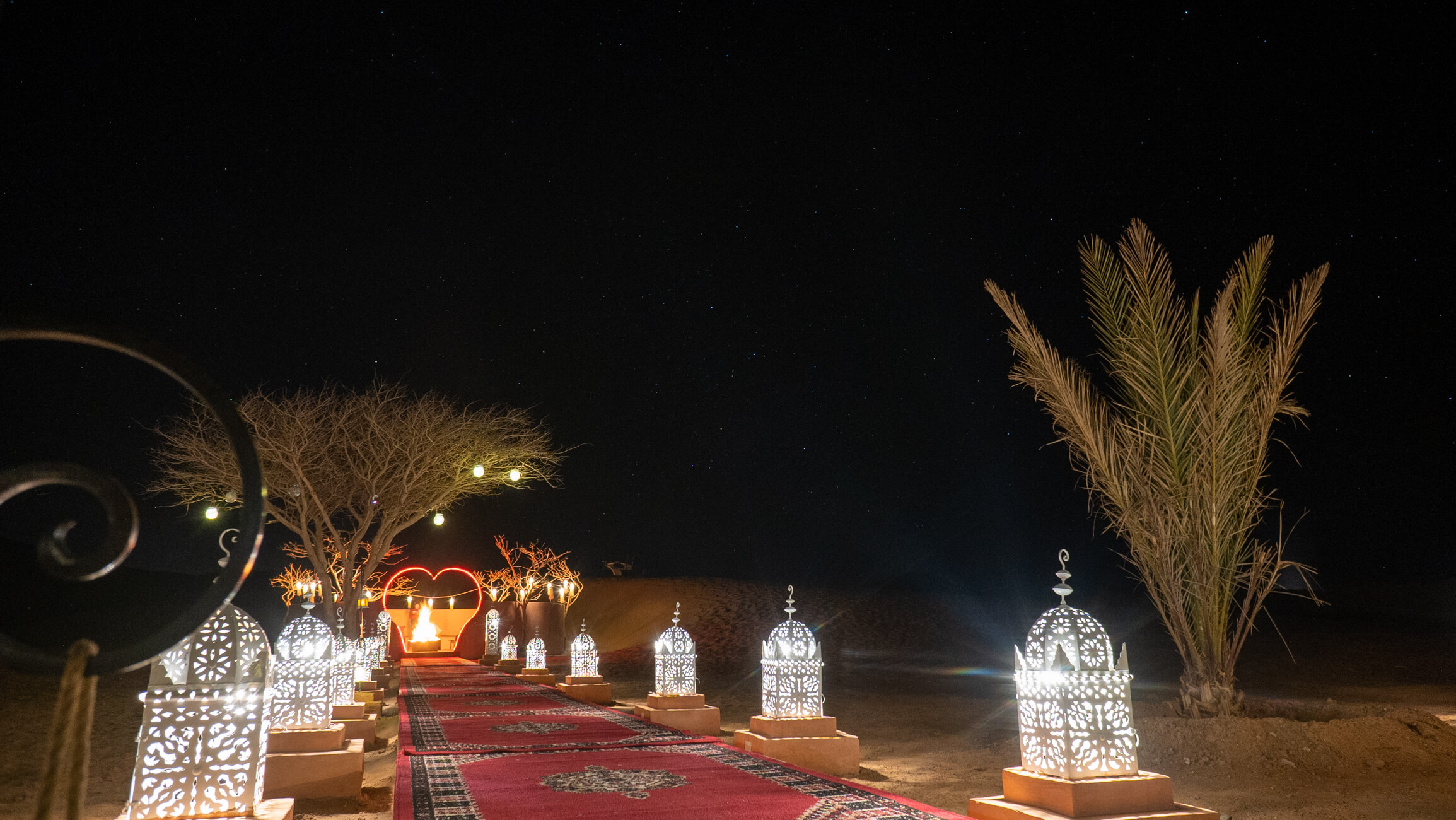 Night Skies at Luxury Camp in Erg Chebbi of Merzouga, Morocco