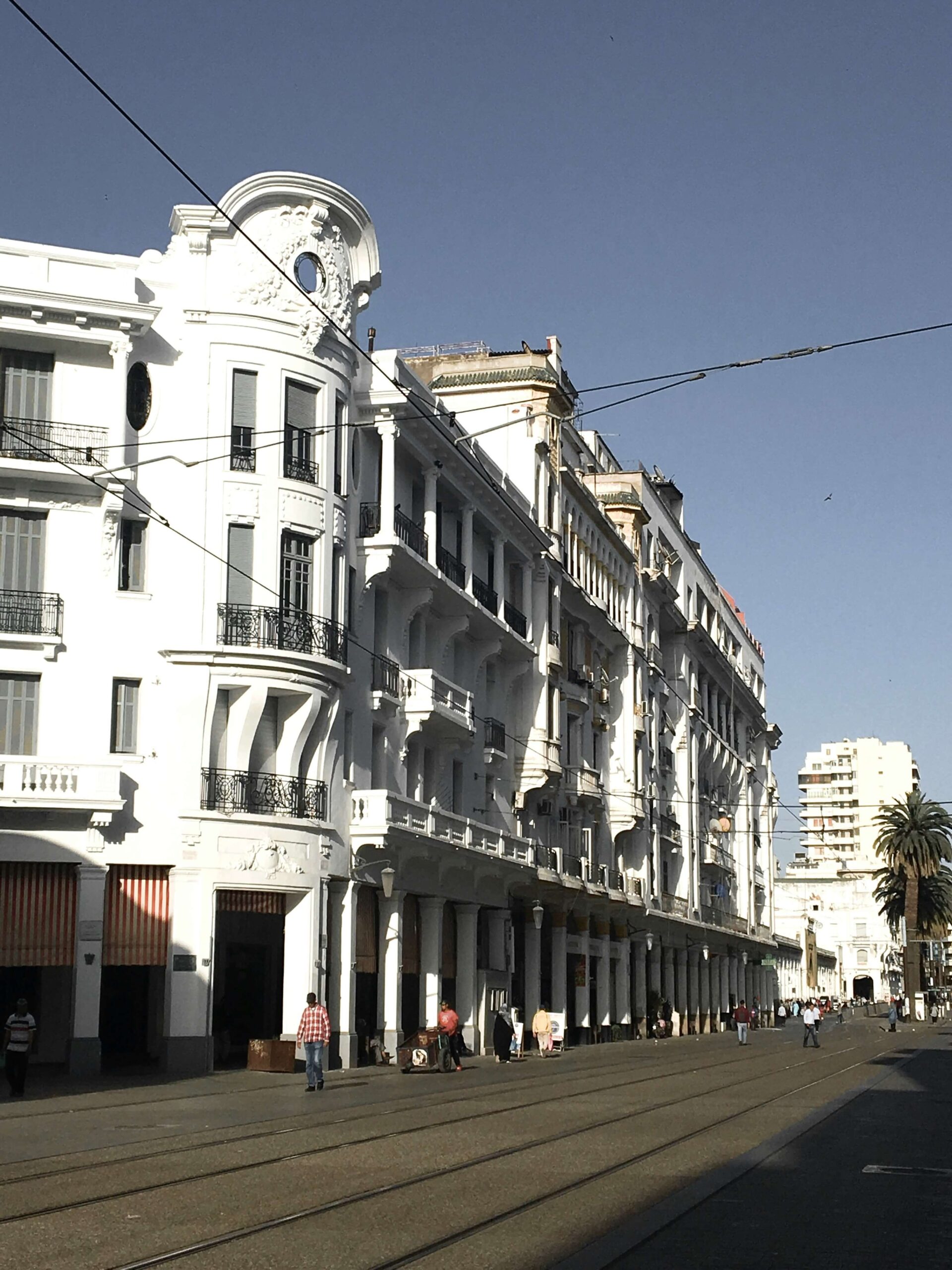 Boulevard Mohammad V in Casablanca