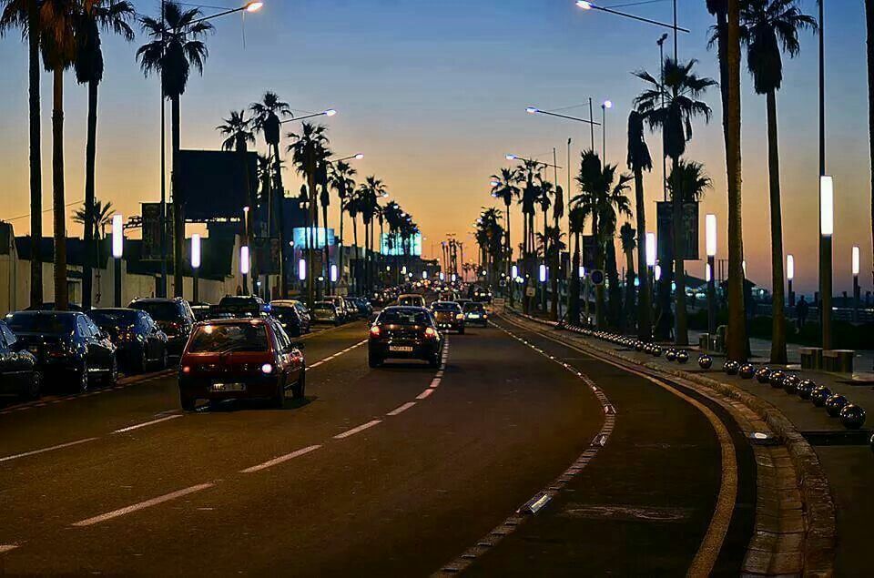 La Corniche in Casablanca, Morocco
