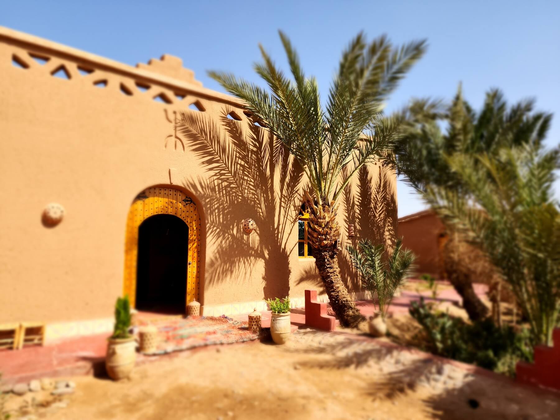 Berber home in Mhamid, Morocco