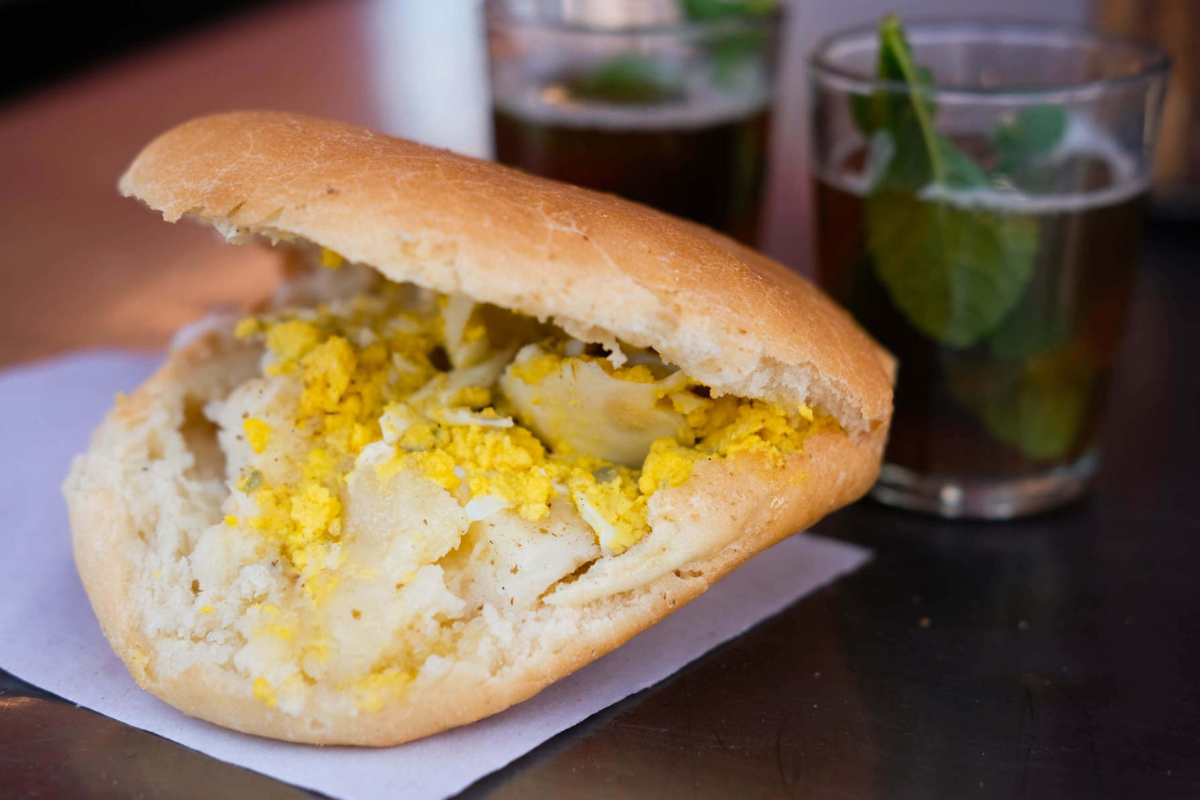 What to Eat in Morocco - Street Food: Potato Sandwich