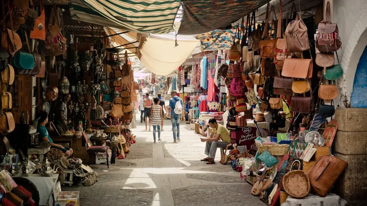 Shopping in The Old Medina in Rabat