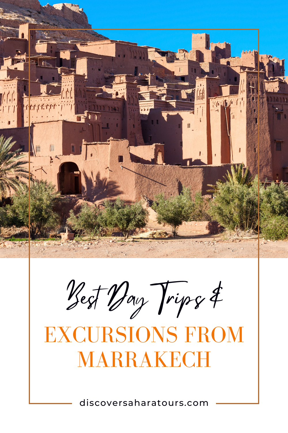 Pin it! Best Day Trips & Excursions from Marrakech, Morocco